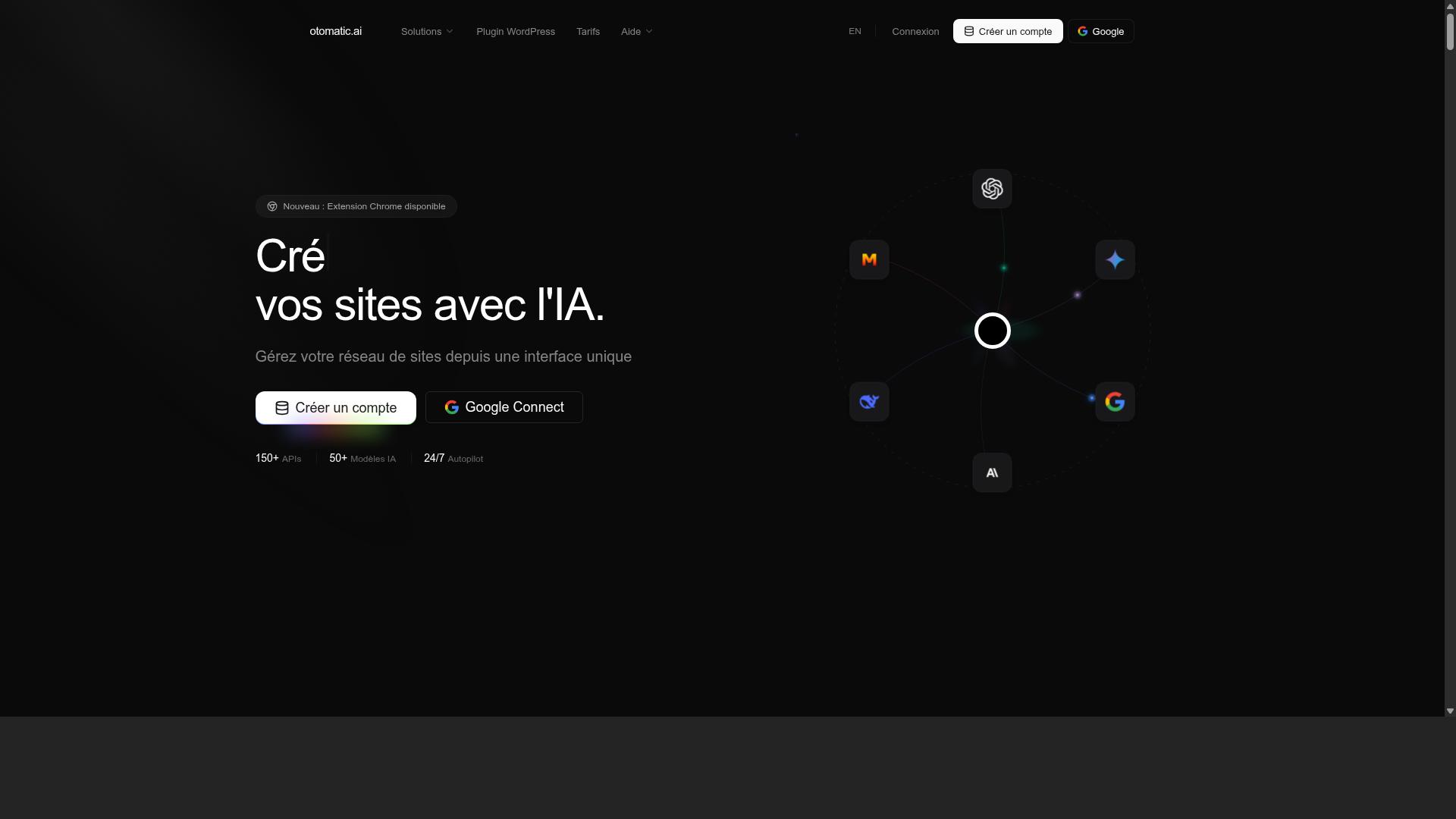Otomatic.ai website